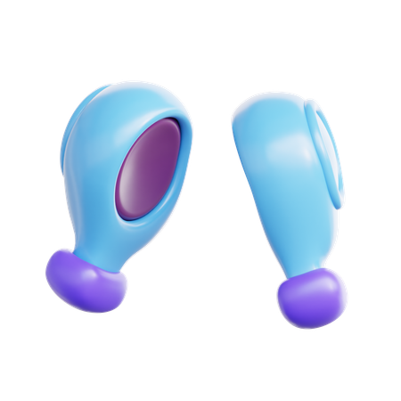 Ear Buds  3D Icon