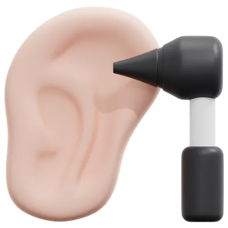 Ear Checkup  3D Icon