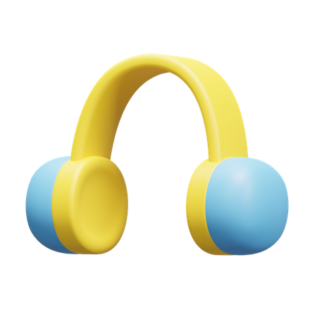 Ear muff  3D Icon