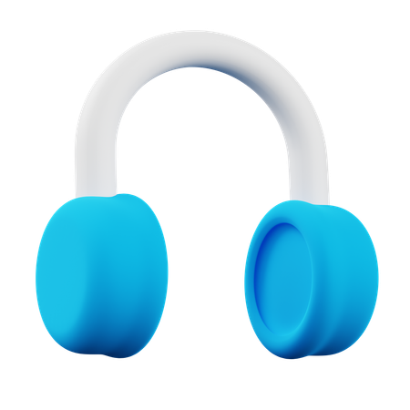 Ear Muff  3D Icon