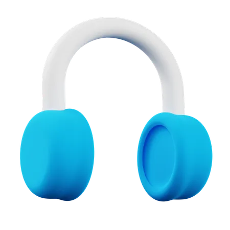 Ear Muff  3D Icon