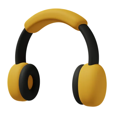 Ear Muff  3D Icon