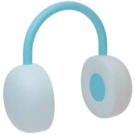 Ear Muff  3D Icon