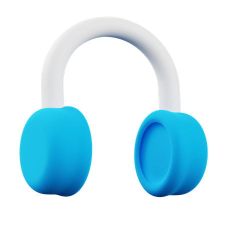 Ear Muff  3D Icon