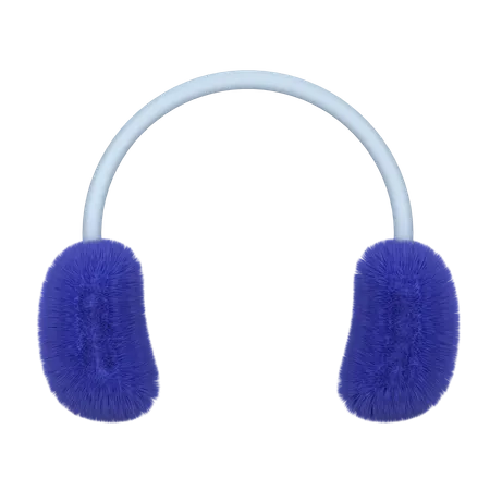 Ear Muff 3D Icon