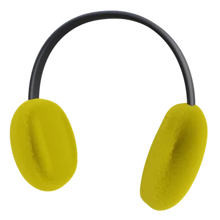 Ear Muff 3D Icon