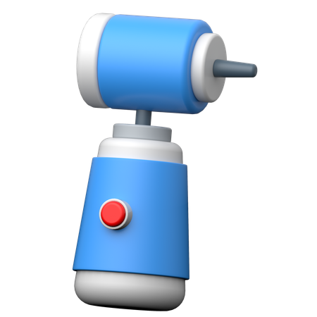 Ear Otoscope  3D Icon
