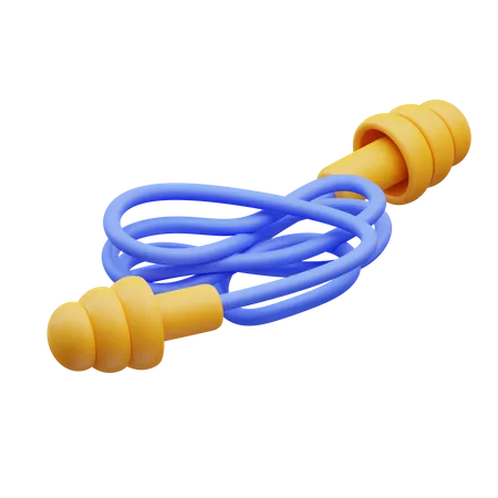 Ear Plug  3D Icon