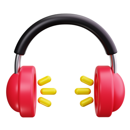 Ear Protection  3D Icon