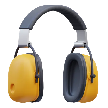 Ear Protection  3D Icon