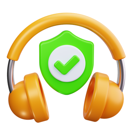 Ear Protection  3D Icon