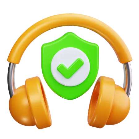 Ear Protection  3D Icon