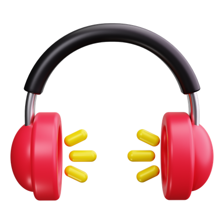 Ear Protection  3D Icon