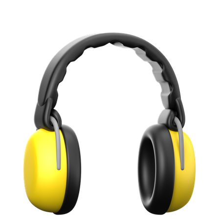 Ear Protector  3D Icon