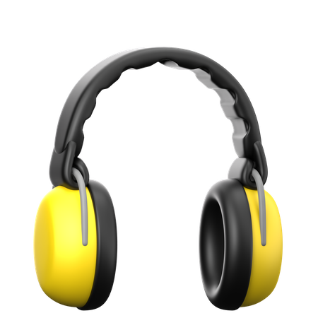 Ear Protector  3D Icon