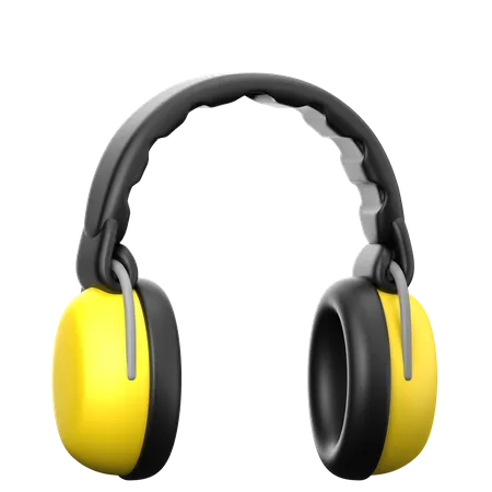 Ear Protector  3D Icon