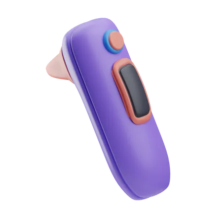 Ear Thermometer  3D Icon
