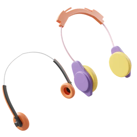 Ear Walkman  3D Icon
