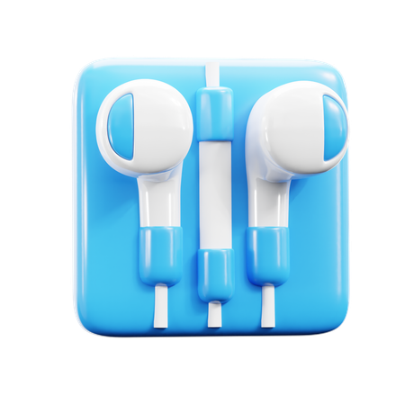 Earbuds  3D Icon