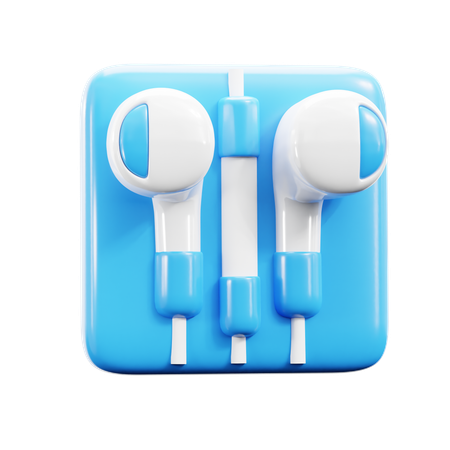 Earbuds  3D Icon