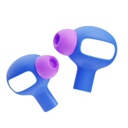 Earbuds  3D Icon