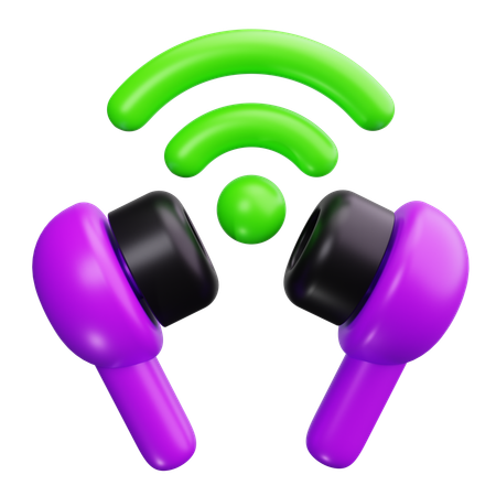 Earbuds  3D Icon