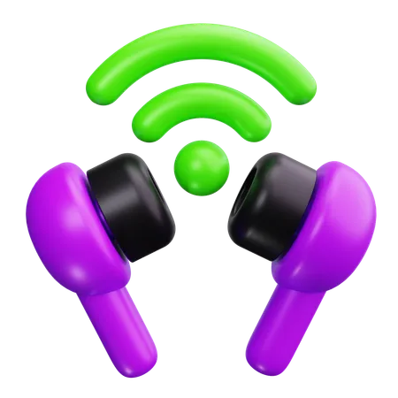 Earbuds  3D Icon