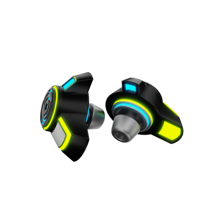 Earbuds  3D Icon