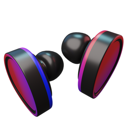 Earbuds  3D Icon