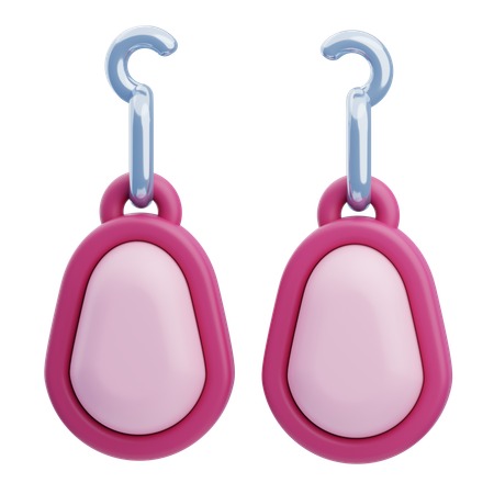 Earings  3D Icon