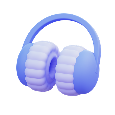Earmuff  3D Icon