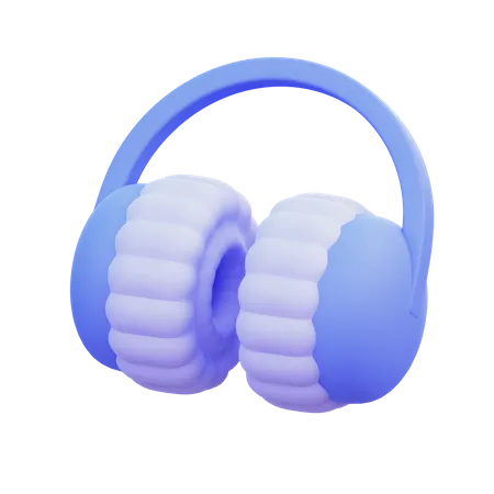 Earmuff  3D Icon
