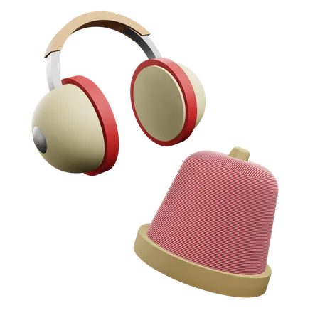 Earmuffs  3D Icon