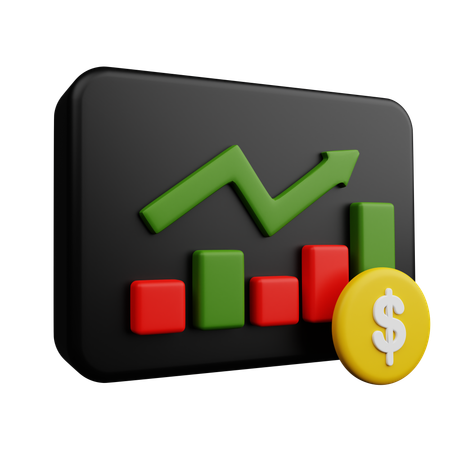 Earning  3D Icon