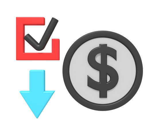Earnings Withdrawal  3D Icon