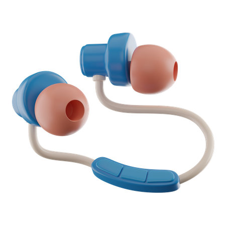 Earphone  3D Icon