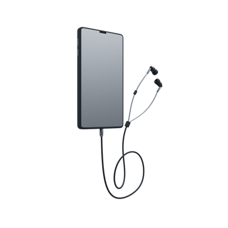 Earphone  3D Icon