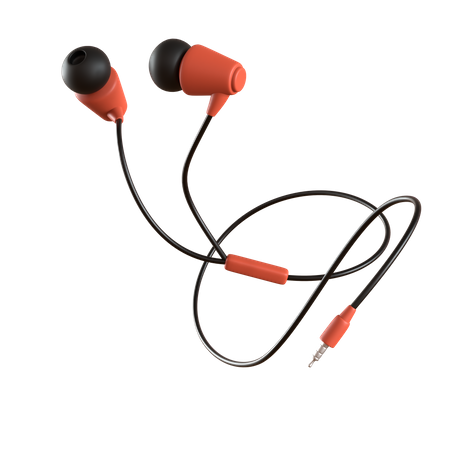 Earphone  3D Icon