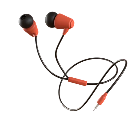 3 D Illustration Of Earphone With Different Angle 3 D Rendering On Transparant Background 3D Icon
