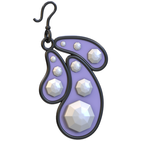 Earring  3D Icon