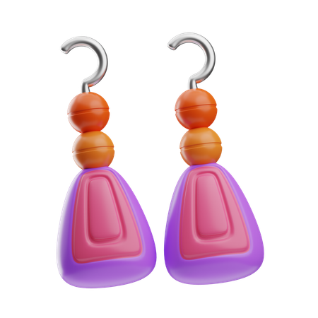 Earrings  3D Icon