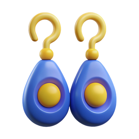イヤリング  3D Icon
