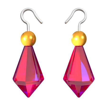 Earrings  3D Icon