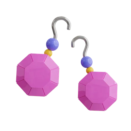 Earrings  3D Icon