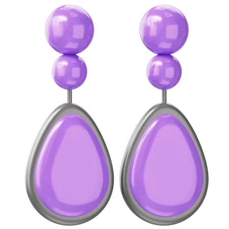 Earrings  3D Icon