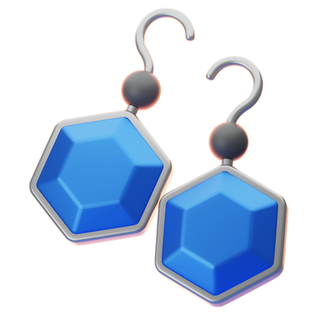 Earrings  3D Icon
