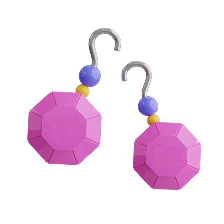 Earrings  3D Icon