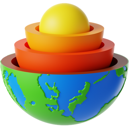 Eart Science  3D Icon