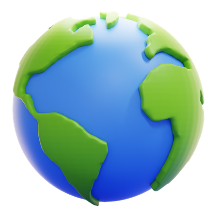 EARTH  3D Icon