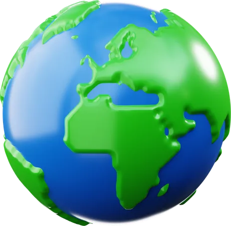 Earth Ecology 3 D Icon 3D Icon
